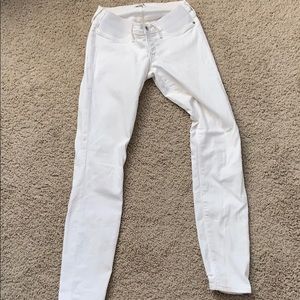 JCrew white jeans, 28 tall